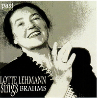 Lotte Lehmann - Lotte Lehmann Sings Brahms