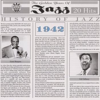 Various Artists - History Of Jazz 1942