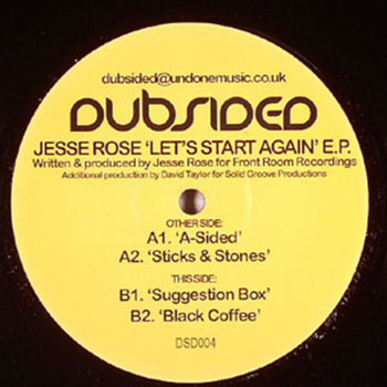 Jesse Rose - Let's Start Again EP