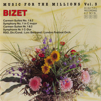 Paris Radio Symphony Orchestra, London Festival Orchestra - Music For The Millions Vol. 3 - Georges Bizet