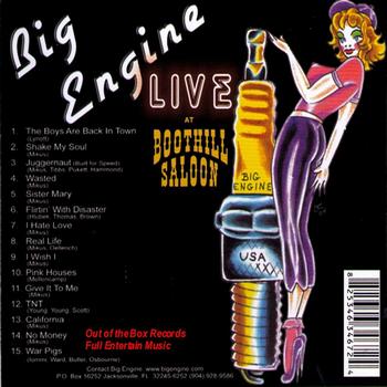 Big Engine - Live At The Boothill Saloon