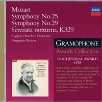 English Chamber Orchestra, Benjamin Britten - Mozart: Symphonies Nos.25 & 29; Serenata Notturna
