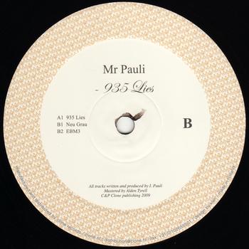 Mr. Pauli - 935 Lies