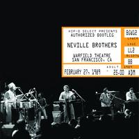The Neville Brothers - Authorized Bootleg/Warfield Theatre, San Francisco, CA, February 27, 1989
