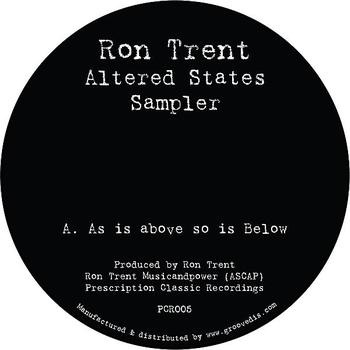 Ron Trent - Altered States Sampler - EP