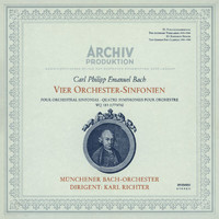 Münchener Bach-Orchester, Karl Richter - Bach, C.P.E.: Symphonies Nos.1 - 4