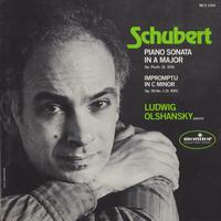 Ludwig Olshansky - Schubert: Piano Sonata in A Major, Op. Posth. (D. 959); Impromptu in C Minor, Op. 90 (D. 899)