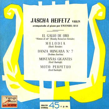 Jascha Heifetz - Vintage World No. 156 - EP: Violín And Piano