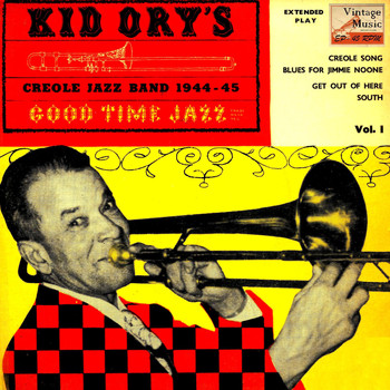 Kid Ory's Creole Jazz Band - Vintage Belle Epoque Nº 23 - EPs Collectors, "Good Time Jazz Vol-1"