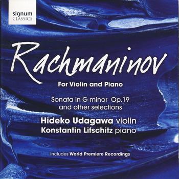 Hideko Udagawa, Konstantin Lifschitz - Rachmaninov for Violin and Piano