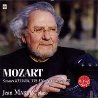 Jean Martin - Mozart : Sonates pour piano