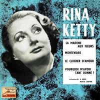 Rina Ketty - Vintage French Song Nº 92 - EPs Collectors, "La Madone Aux Fleurs"