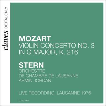 Isaac Stern - W.A. Mozart: Violin Concerto No.3 in G Major, K. 216 (Live recording, Lausanne 1976)