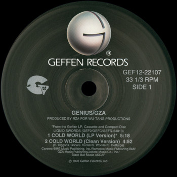 Genius/GZA - Cold World (Remixes [Explicit])
