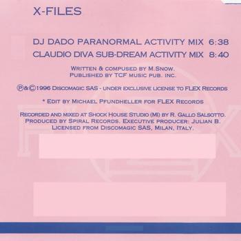 DJ Dado - X Files - Single