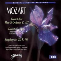 The Ljubljana Symphony Orchestra - Concertos For Horn & Harp/Sym. #23