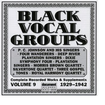 Various Artists - Document Records - Black Vocal Groups Vol. 9 (1929-1942)