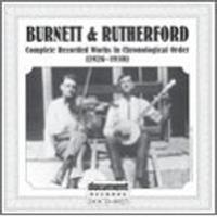 Burnett & Rutherford - Burnett & Rutherford (1926-1930)