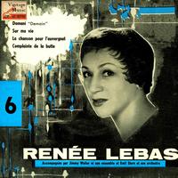 Renée Lebas - Vintage French Song Nº13 - EPs Collectors "Domani" "Demain"