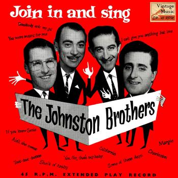 The Johnston Brothers - Vintage Vocal Jazz / Swing No. 92 - EP: Join In And Sing