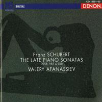 Valery Afanassiev - Franz Schubert: The Late Piano Sonatas