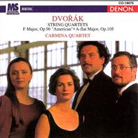 Carmina Quartet - Dvorák: String Quartets