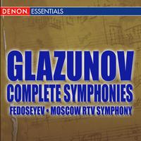 Vladimir Fedoseyev, Moscow RTV Symphony Orchestra - Glazunov: Complete Symphonies