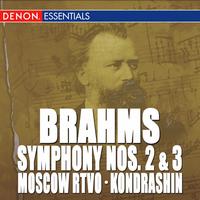 Kyril Kondrashin, Moscow RTV Symphony Orchestra - Brahms: Symphony Nos. 2 & 3