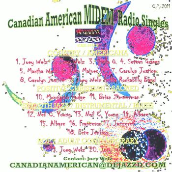 Various Artists - CANADIAN AMERICAN MIDEM RADIO SINGLES