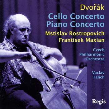 Mstislav Rostropovich - Dvořák: Cello Concerto  and Piano Concerto