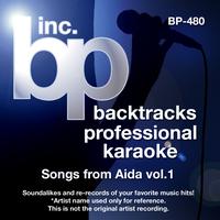 Backtrack Professional Karaoke Band - Songs for Aida, Vol. 1 (Karaoke)