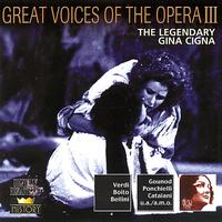 Gina Cigna - Great Voices Of The Opera Vol. 14