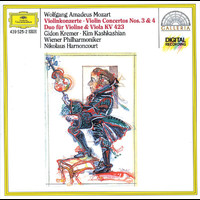 Gidon Kremer, Wiener Philharmoniker, Nikolaus Harnoncourt - Mozart: Violin Concertos Nos. 3 & 4; Duo for Violin and Viola KV 423