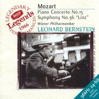 Leonard Bernstein, Wiener Philharmoniker - Mozart: Piano Concerto No. 15; Symphony No. 36 "Linz"