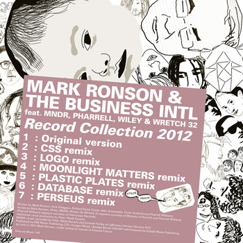 Mark Ronson, The Business Intl / MNDR, Pharrell, Wiley, Wretch 32 - Kitsuné: Record Collection 2012