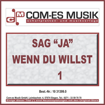 Various Artists - Sag ja, wenn du willst (Vol. 1)