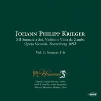 Hippocampus - Johann Philipp Krieger XII Suonate à doi, Violino e Viola da Gamba. Opera Seconda. Nuremberg 1693 Vol. 1 Sonatas 1-6