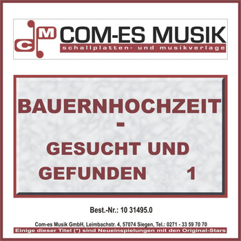 Various Artists - Bauernhochzeit - Gesucht und Gefunden (1)