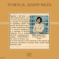 Barry Miles - Fusion Is….
