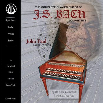 John Paul - Bach: Complete Clavier On Lautenwerck Vol. 5