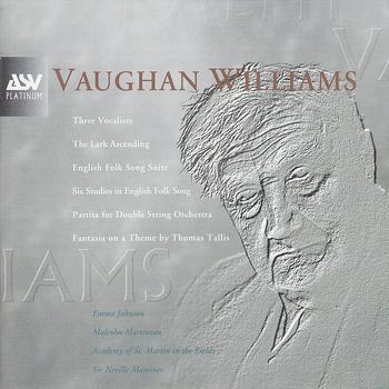 Emma Johnson, Academy of St Martin in the Fields, Sir Neville Marriner, London Festival Orchestra, Ross Pople, Iona Brown - Vaughan Williams: Partita, 3 Vocalises, Fantasia on a Theme by Thomas Tallis, The Lark Ascending