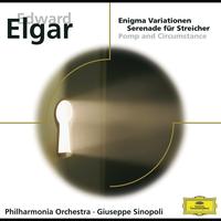 Philharmonia Orchestra, Giuseppe Sinopoli - Enigma Variationen, Serenade für Streicher, Pomp and Circumstance