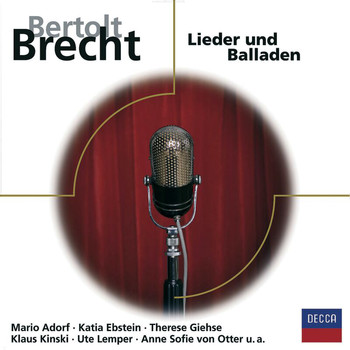 Various Artists - Brecht: Lieder und Balladen