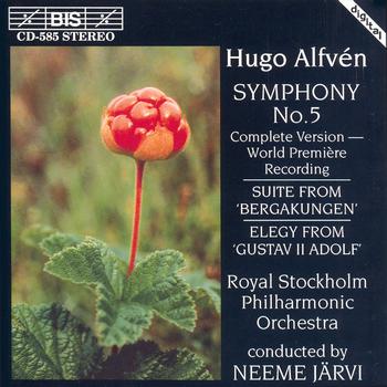 Royal Stockholm Philharmonic Orchestra Strings - ALFVEN: Mountain King Suite / Symphony No. 5 / Gustav II Adolf: Elegy (Royal Stockholm Philharmonic,