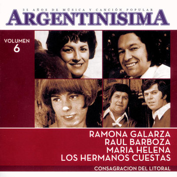 Various Artists - ARGENTINISIMA VOL.6 - CONSAGRACION DEL LITORAL