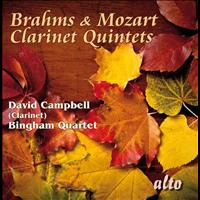 David Campbell & Bingham Quartet - Brahms & Mozart Clarinet Quintets