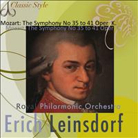 Royal Philharmonic Orchestra, Erich Leinsdorf - Mozart : Symphony No. 35 to 41