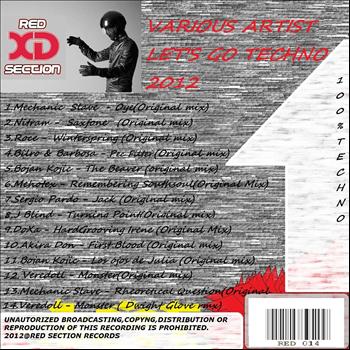 Various Artists - Lets Go Techno 2012