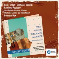 Hermann Max - Bach, Graun, Telemann & Altnikol: Passions-Pasticcio