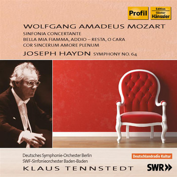 Klaus Tennstedt - Mozart: Sinfonia Concertante - Bella mia fiamma - Cor sincerum amore plenum - Haydn: Symphony No. 64
